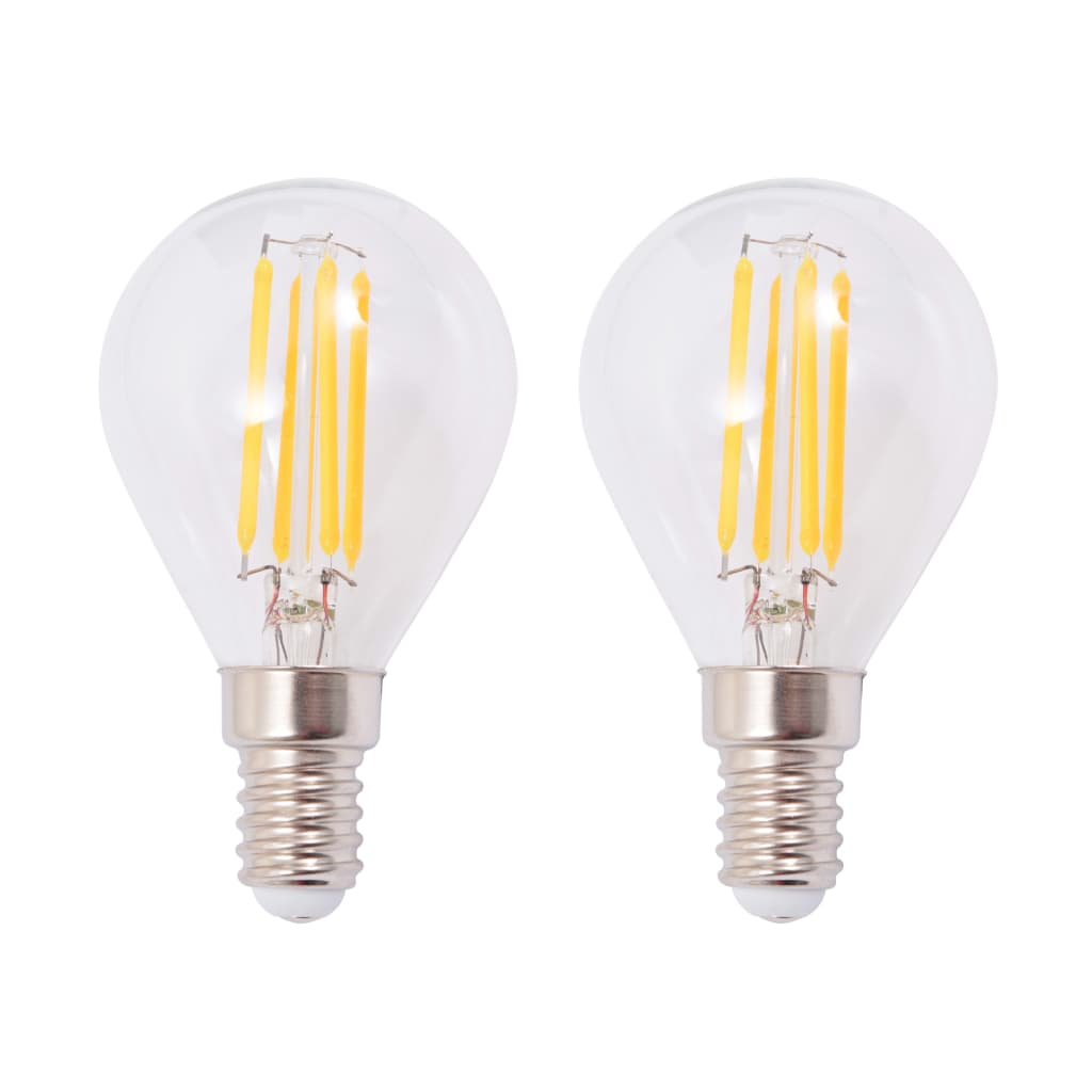 vidaXL Lustră cu 2 becuri LED cu filament, 8 W vidaXL Lustră cu 2 becuri LED cu filament, 8 W
