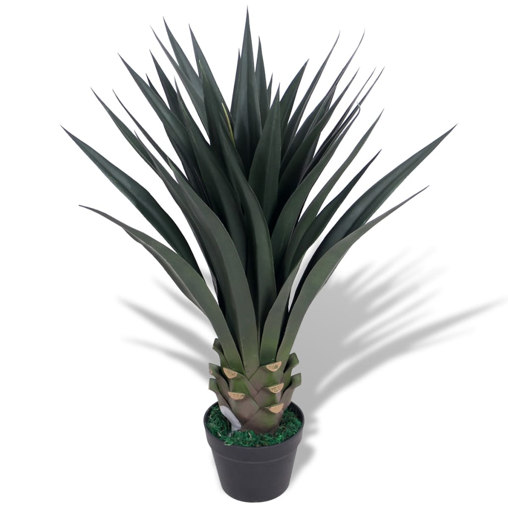 vidaXL Plantă Yucca artificială cu ghiveci, 85 cm, verde vidaXL Plantă Yucca artificială cu ghiveci, 85 cm, verde