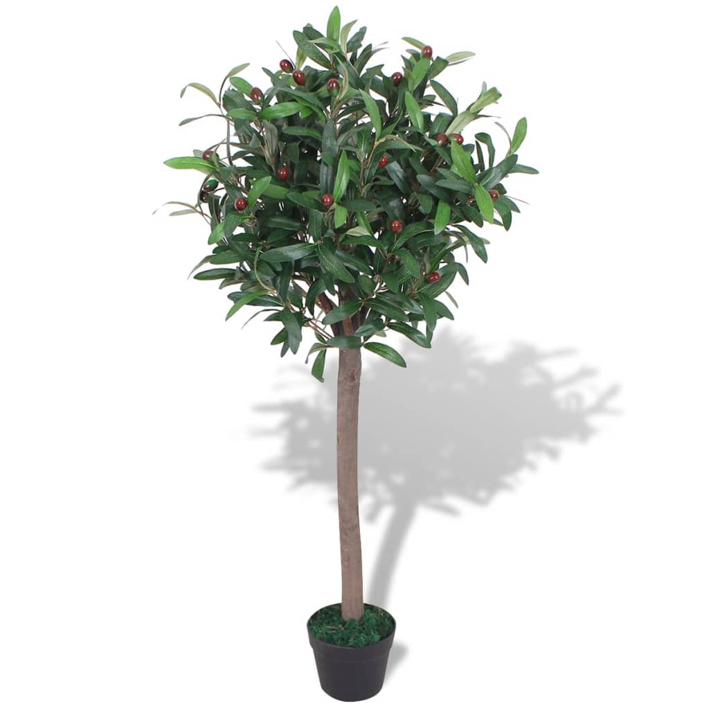 vidaXL Dafin artificial cu ghiveci, 120 cm, verde vidaXL Dafin artificial cu ghiveci, 120 cm, verde