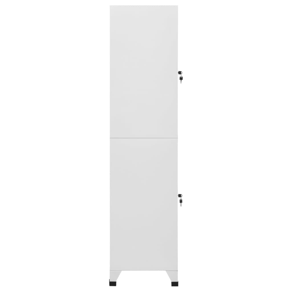 vidaXL Dulap vestiar cu 2 compartimente 38x45x180 cm