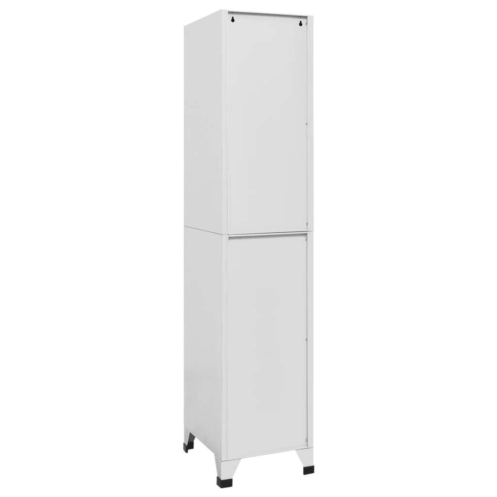 vidaXL Dulap vestiar cu 2 compartimente 38x45x180 cm