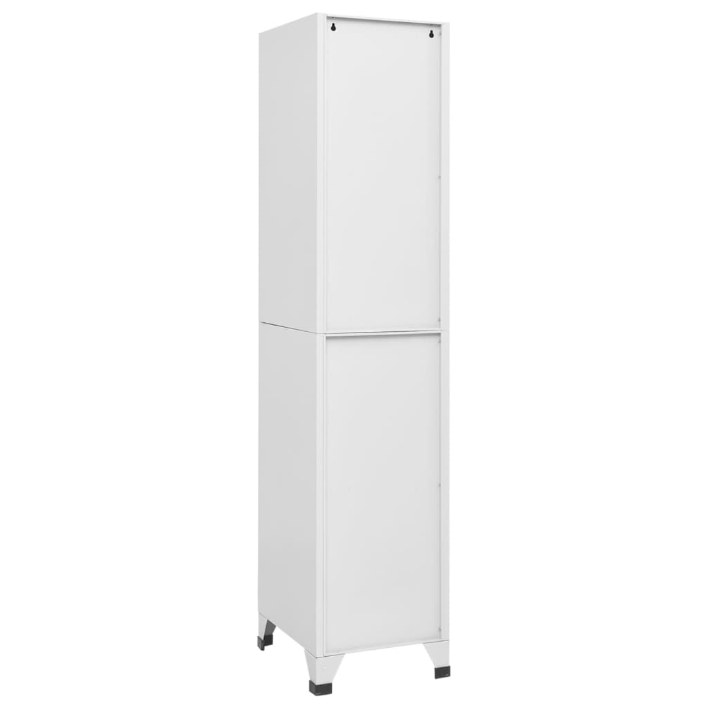 vidaXL Dulap vestiar cu 4 compartimente 38x45x180 cm