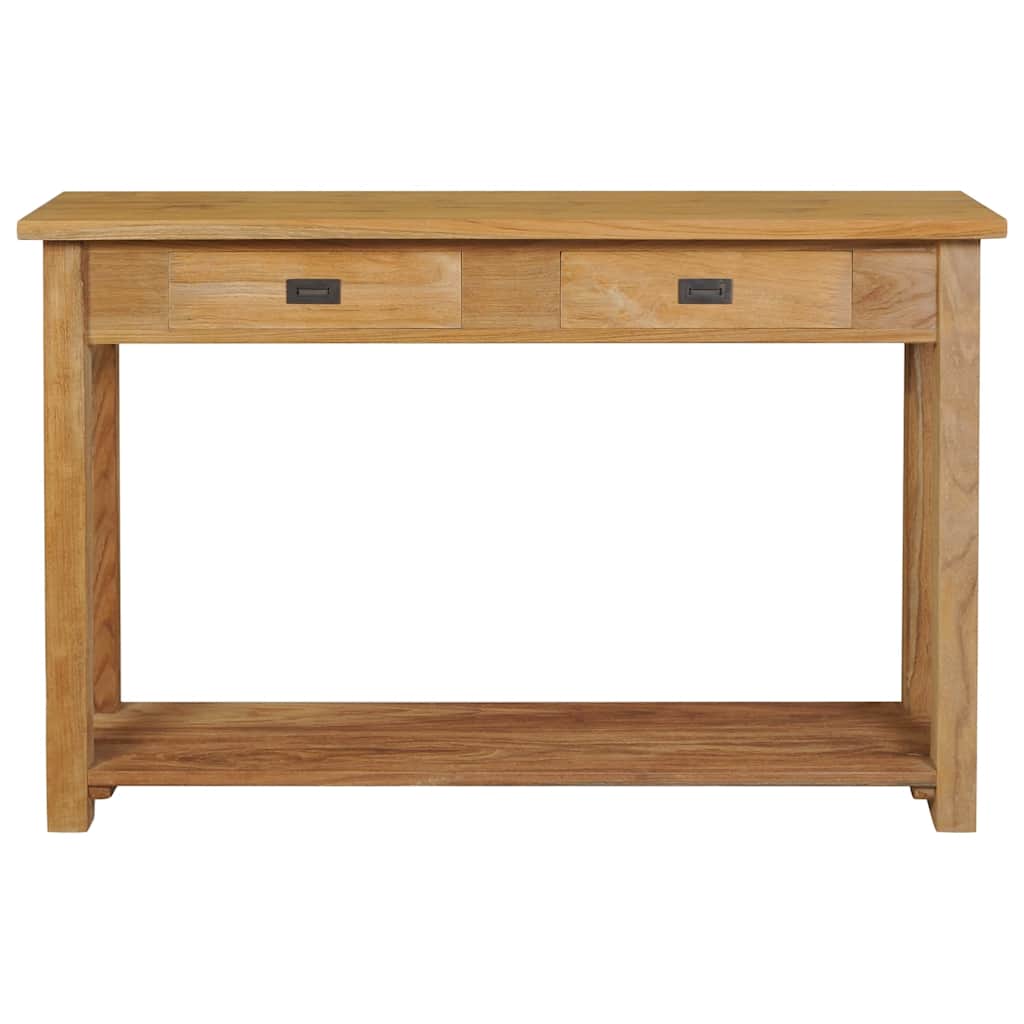 vidaXL Masă consolă din lemn masiv de tec, 120 x 30 x 80 cm vidaXL Masă consolă din lemn masiv de tec, 120 x 30 x 80 cm