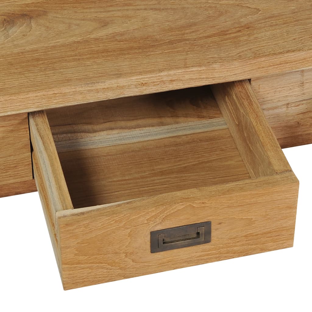vidaXL Bancă pentru hol, lemn masiv tec, 90x30x40 cm