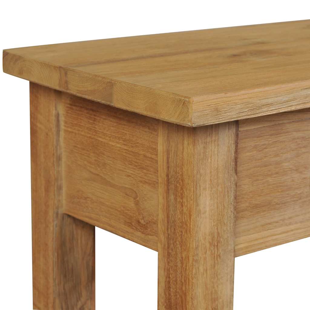vidaXL Bancă pentru hol, lemn masiv tec, 90x30x40 cm