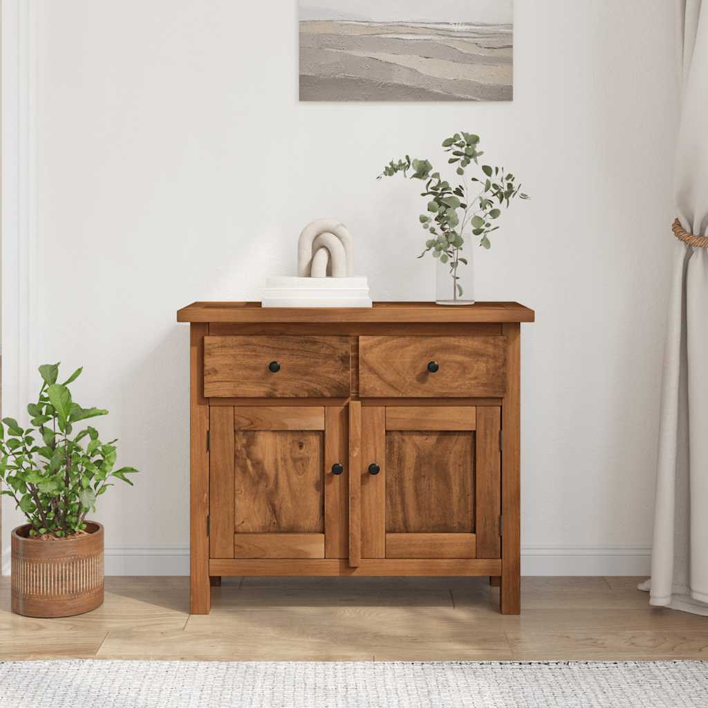 vidaXL Dulap, 75x30x65 cm, lemn masiv de mahon