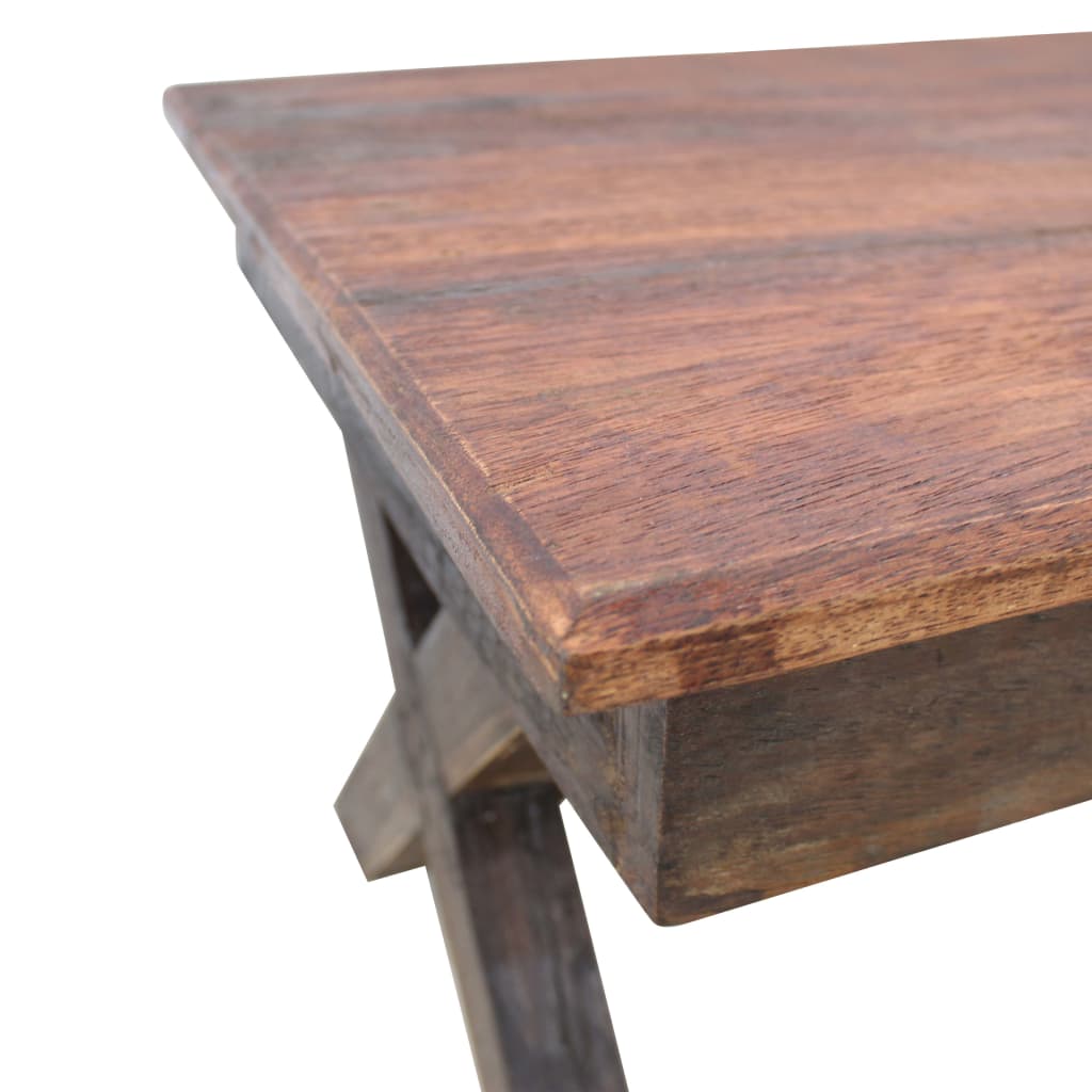 vidaXL Măsuță de cafea, 110x60x45 cm, mix lemn masiv reciclat vidaXL Măsuță de cafea, 110x60x45 cm, mix lemn masiv reciclat
