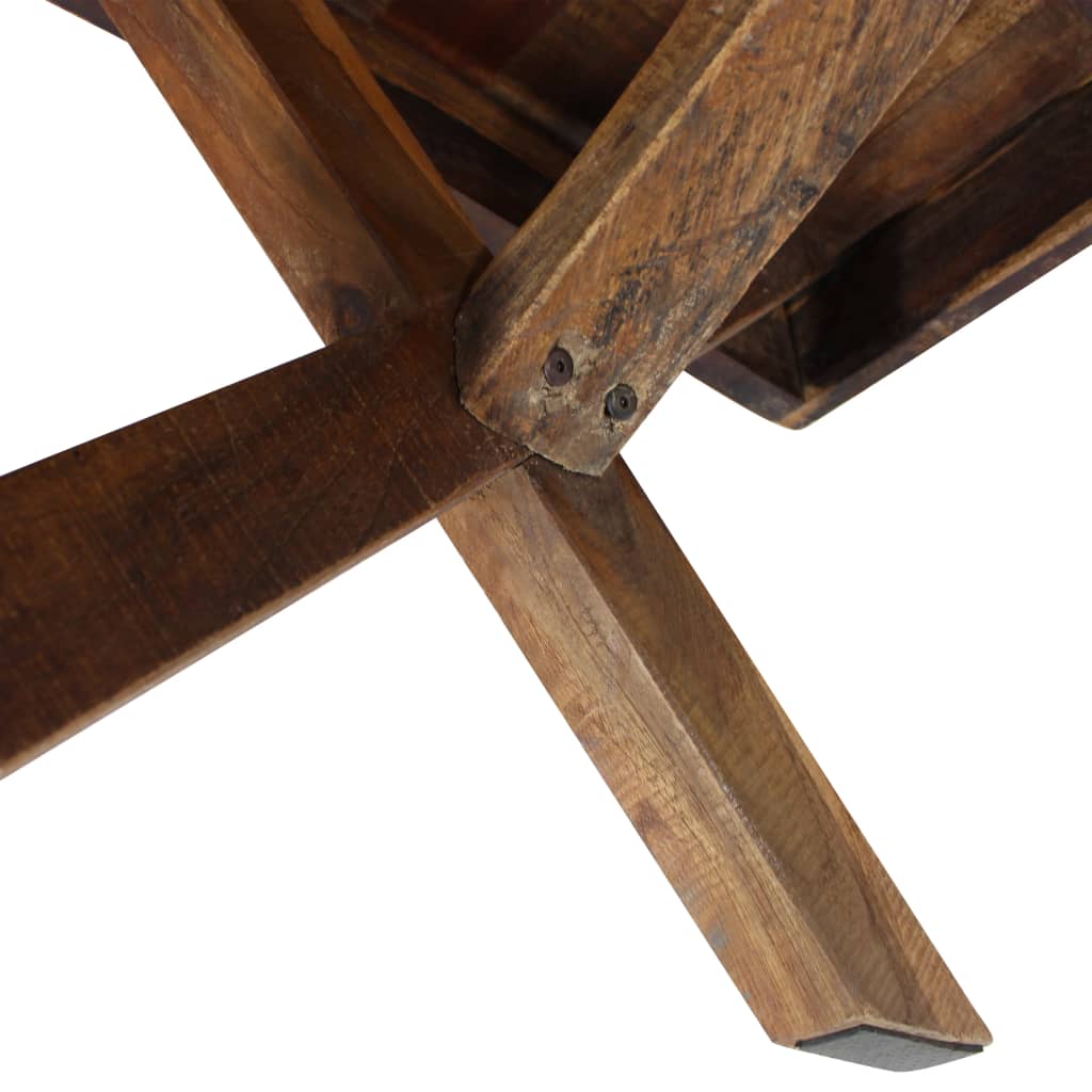 vidaXL Măsuță de cafea, 110x60x45 cm, mix lemn masiv reciclat vidaXL Măsuță de cafea, 110x60x45 cm, mix lemn masiv reciclat