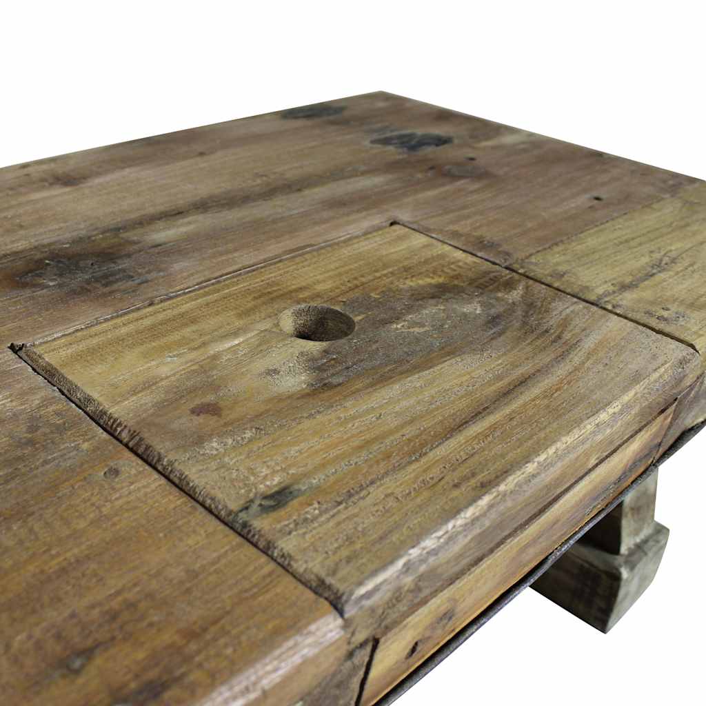 vidaXL Măsuță de cafea, 90x50x35 cm, amestec lemn reciclat vidaXL Măsuță de cafea, 90x50x35 cm, amestec lemn reciclat