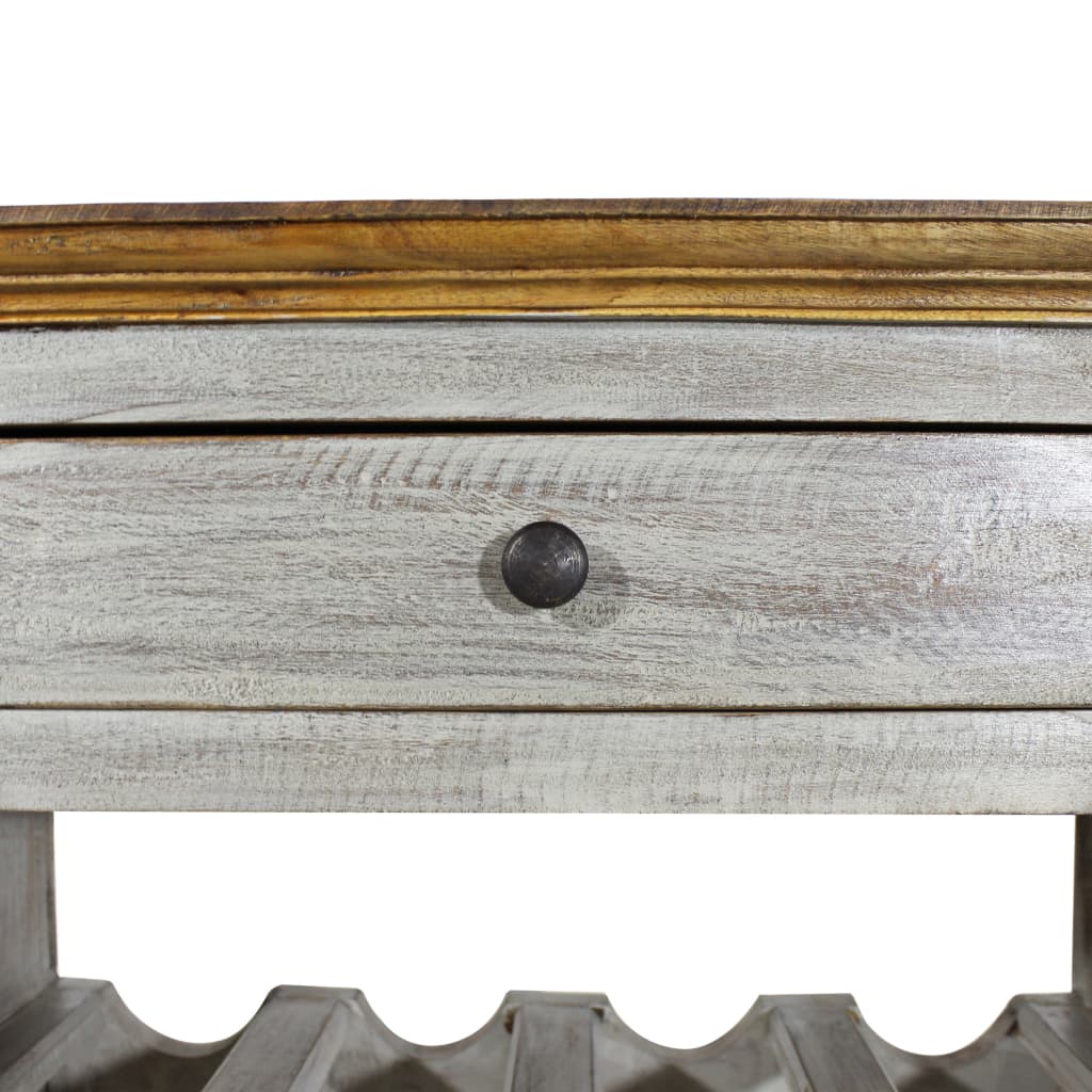 vidaXL Suport sticle de vin, 55x23x85 cm, lemn masiv de mahon vidaXL Suport sticle de vin, 55x23x85 cm, lemn masiv de mahon