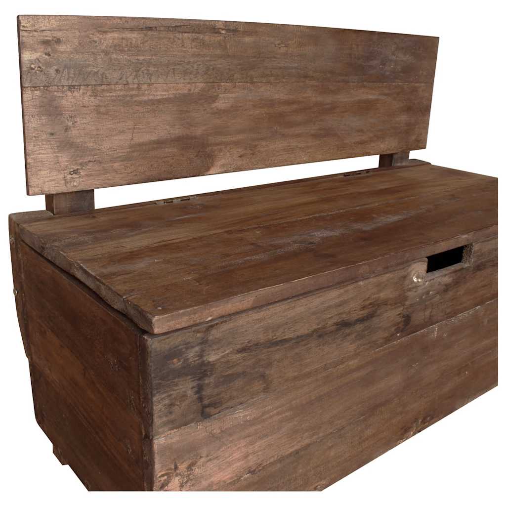 vidaXL Bancă, 86x40x60 cm, lemn masiv de mahon