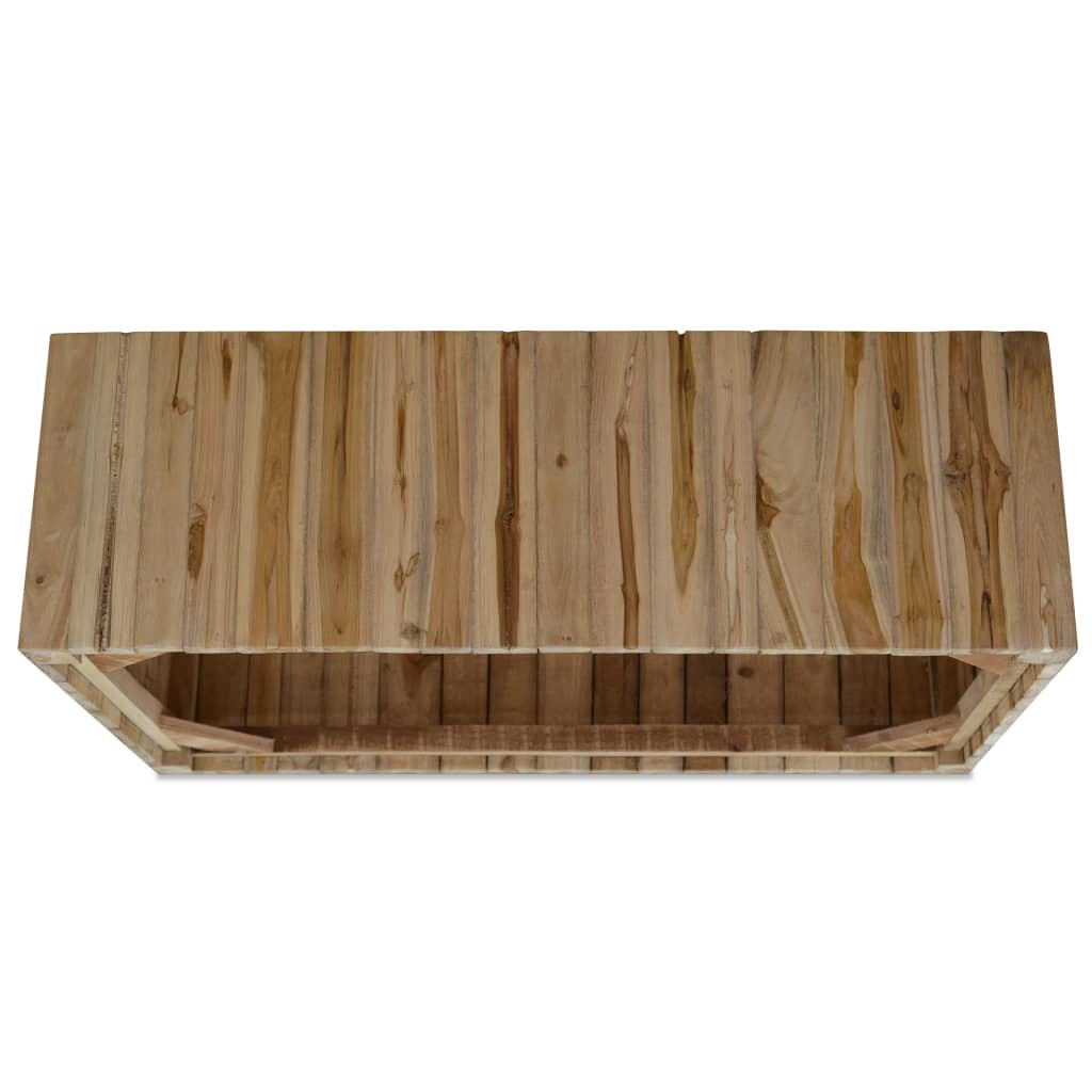 vidaXL Măsuță de cafea, 90x50x30 cm, tec natural vidaXL Măsuță de cafea, 90x50x30 cm, tec natural