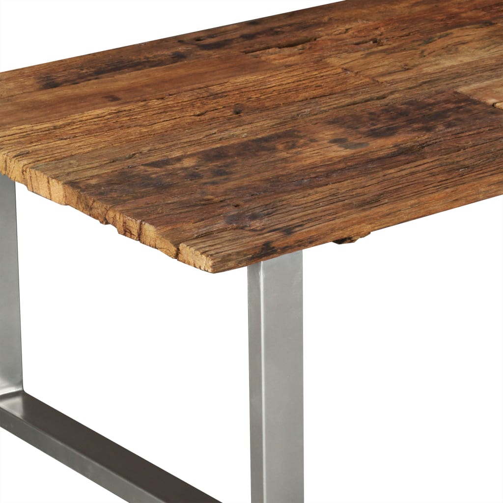 vidaXL Măsuță de cafea, 100 x 60 x 38 cm, lemn masiv reciclat vidaXL Măsuță de cafea, 100 x 60 x 38 cm, lemn masiv reciclat