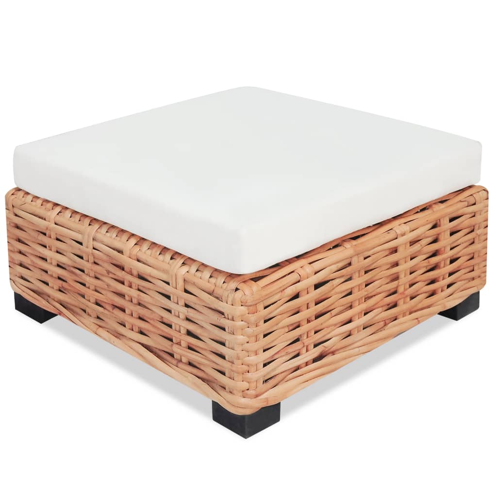 vidaXL Set canapea, 16 piese, ratan natural vidaXL Set canapea, 16 piese, ratan natural