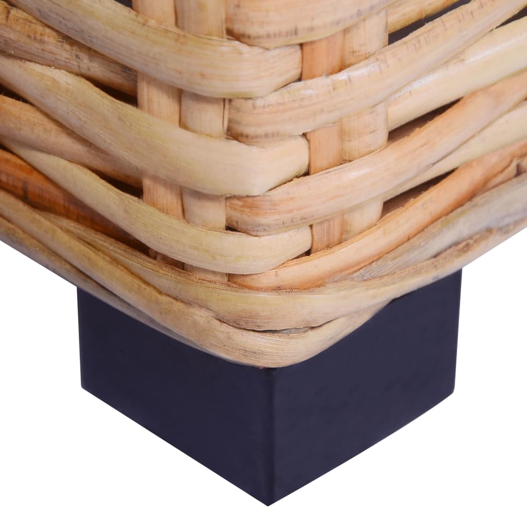 vidaXL Măsuță de cafea, 45x45x30 cm, ratan natural vidaXL Măsuță de cafea, 45x45x30 cm, ratan natural