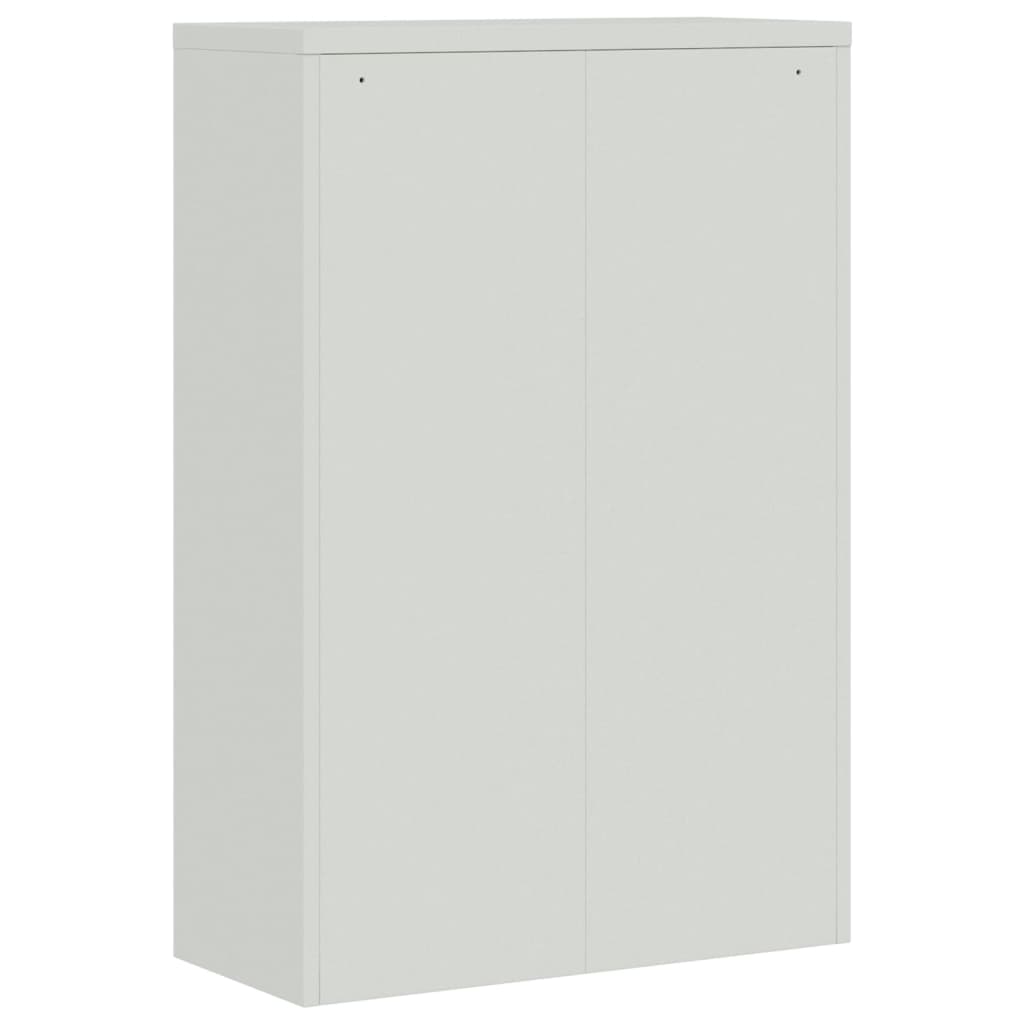 vidaXL Dulap de birou din oțel, 90x40x140 cm, gri vidaXL Dulap de birou din oțel, 90x40x140 cm, gri