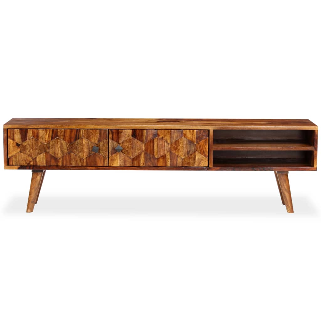 244683 vidaXL Dulap TV din lemn masiv de acacia, 140x30x40 cm 244683 vidaXL Dulap TV din lemn masiv de acacia, 140x30x40 cm