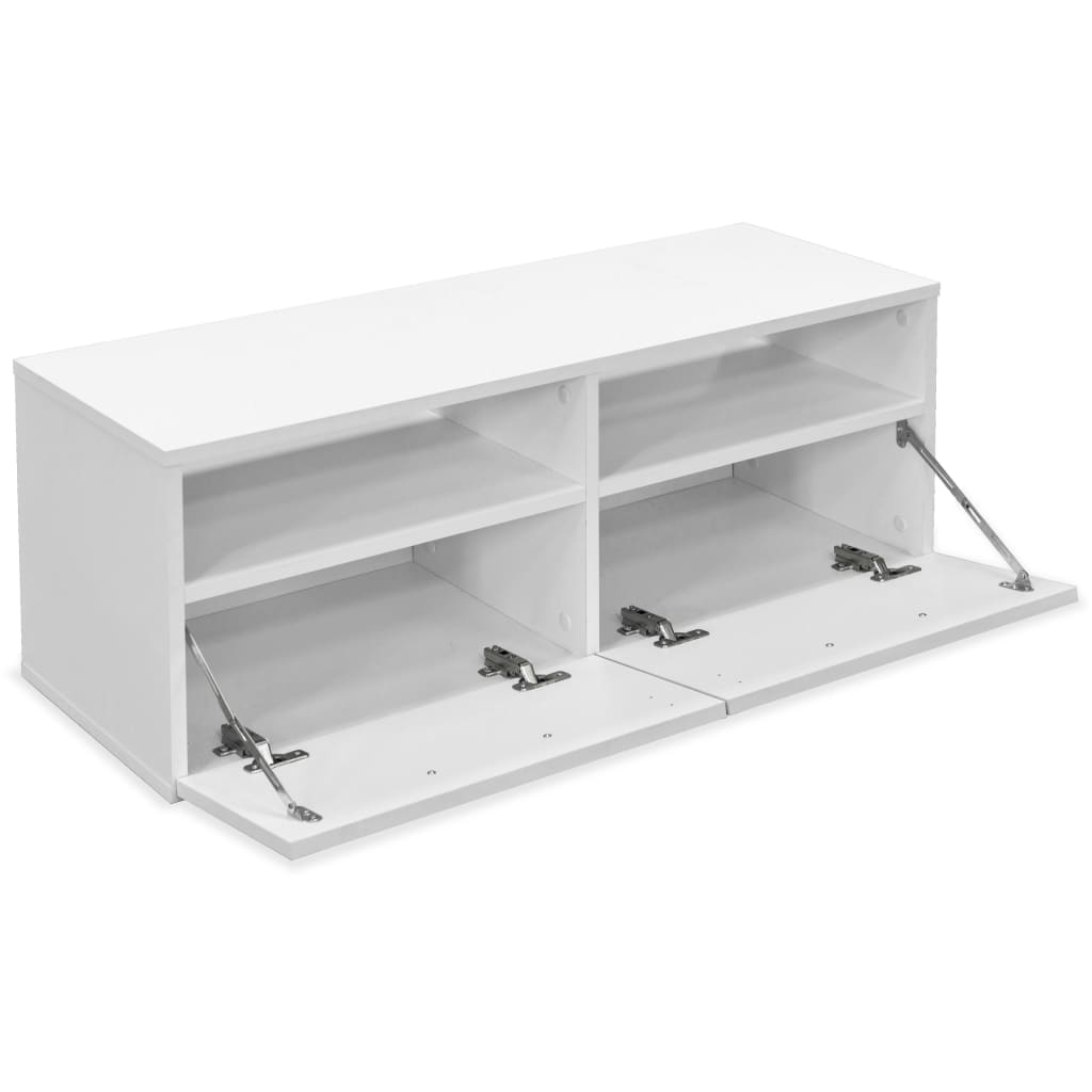 vidaXL Comodă TV, PAL, 95 x 35 x 36 cm, alb vidaXL Comodă TV, PAL, 95 x 35 x 36 cm, alb