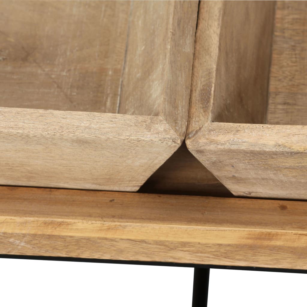 vidaXL Măsuță de cafea lemn masiv de mango 110x55x42 cm