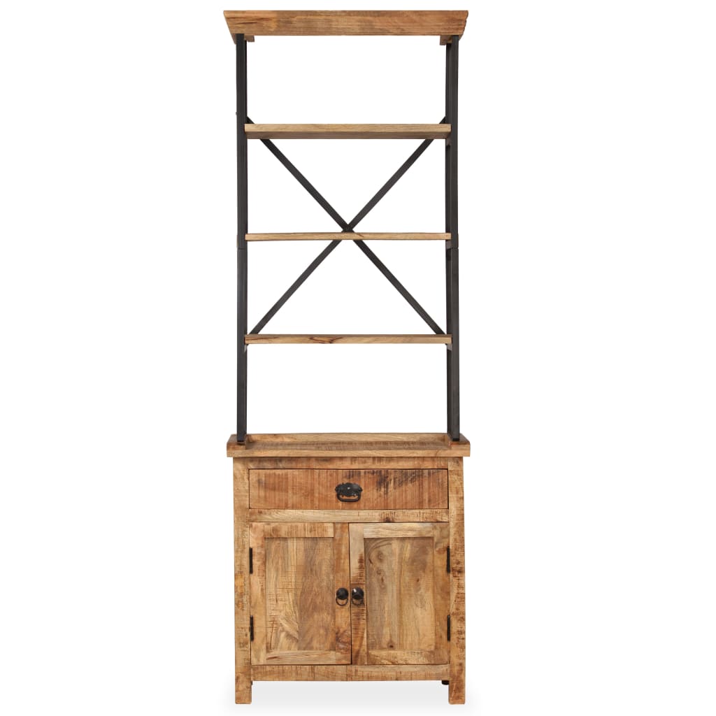 vidaXL Dulap cu rafturi, 65x30x180 cm, lemn masiv de mango