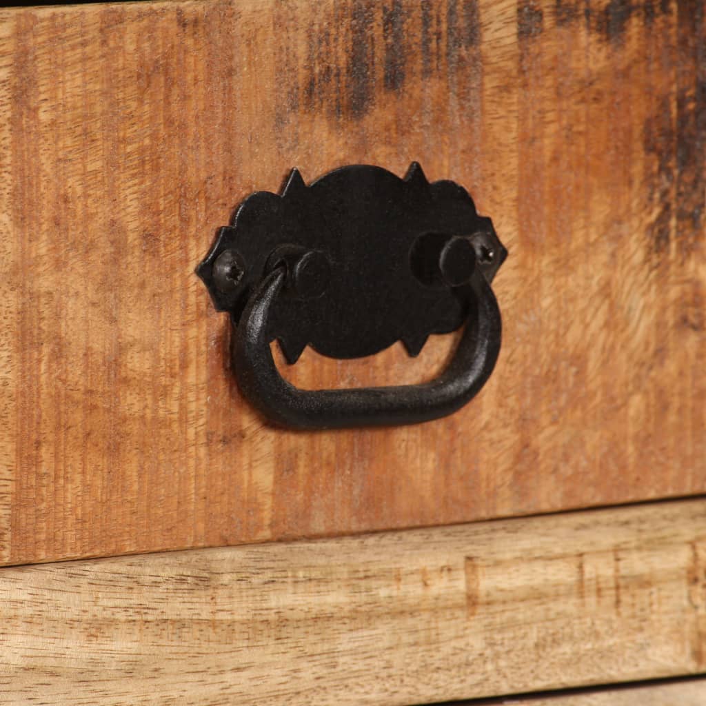 vidaXL Dulap cu rafturi, 65x30x180 cm, lemn masiv de mango