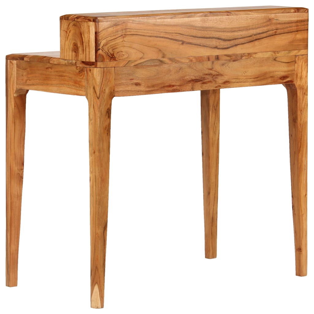 vidaXL Birou de lucru cu sertare, lemn masiv, 88 x 50 x 90 cm