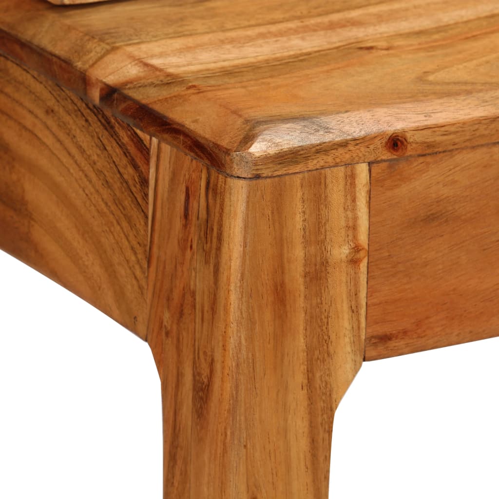 vidaXL Birou de lucru cu sertare, lemn masiv, 88 x 50 x 90 cm
