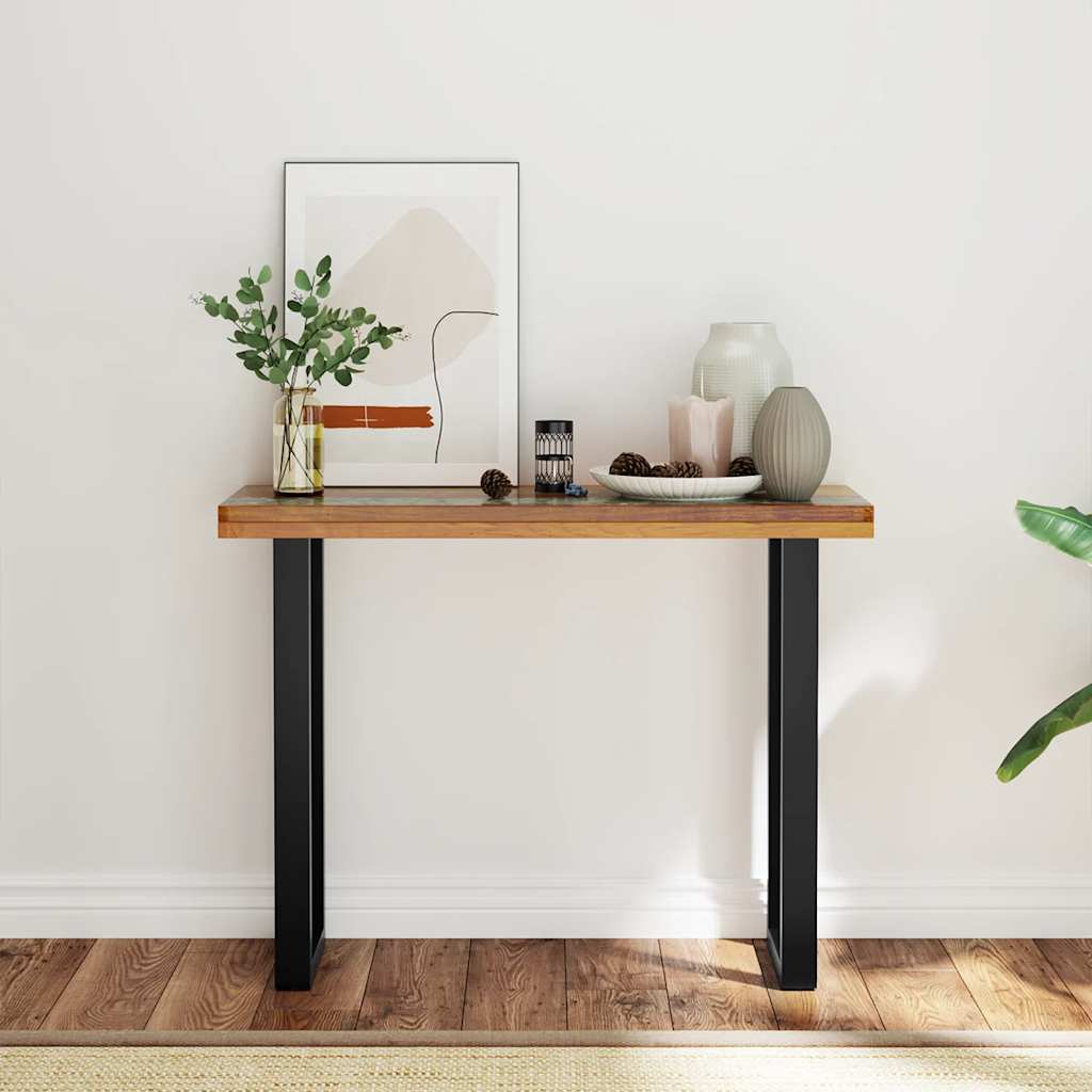 vidaXL Masă consolă Lemn de tec 100 x 35 x 75 cm vidaXL Masă consolă Lemn de tec 100 x 35 x 75 cm