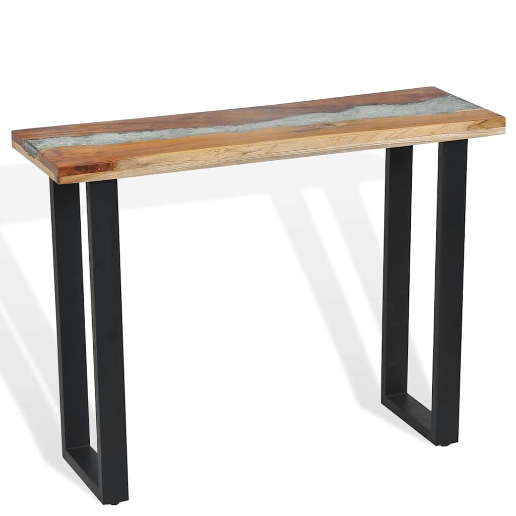 vidaXL Masă consolă Lemn de tec 100 x 35 x 75 cm vidaXL Masă consolă Lemn de tec 100 x 35 x 75 cm