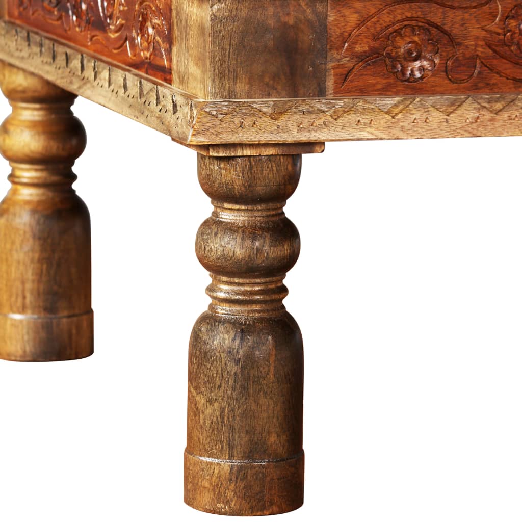 vidaXL Măsuță de cafea, lemn masiv de mango acacia, 110x60x38 cm vidaXL Măsuță de cafea, lemn masiv de mango acacia, 110x60x38 cm