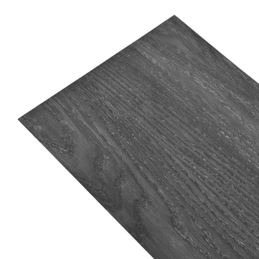 vidaXL Plăci de pardoseală, negru și alb, 5,26 m², 2 mm, PVC vidaXL Plăci de pardoseală, negru și alb, 5,26 m², 2 mm, PVC