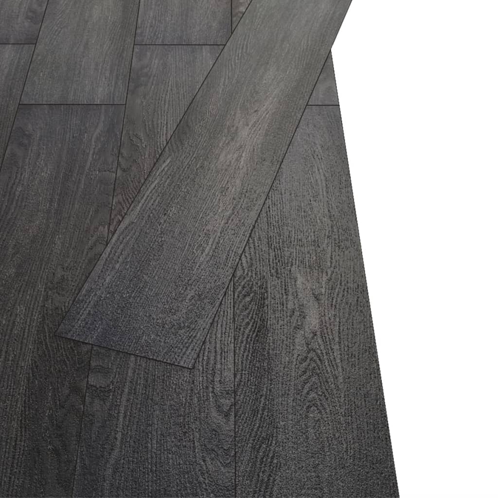 vidaXL Plăci de pardoseală, negru și alb, 5,26 m², 2 mm, PVC vidaXL Plăci de pardoseală, negru și alb, 5,26 m², 2 mm, PVC