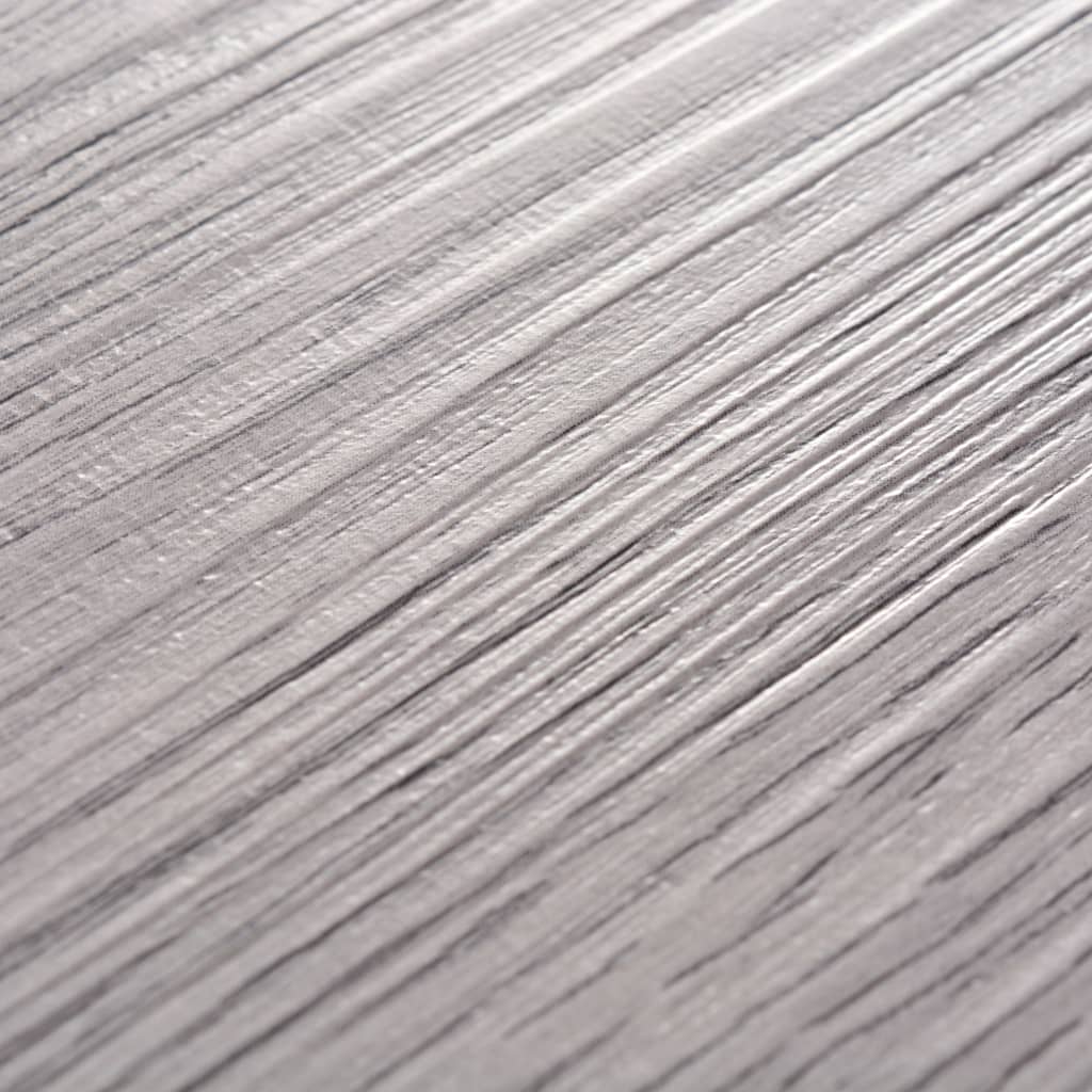 vidaXL Plăci de pardoseală, gri închis, 5,26 m², 2 mm, PVC vidaXL Plăci de pardoseală, gri închis, 5,26 m², 2 mm, PVC