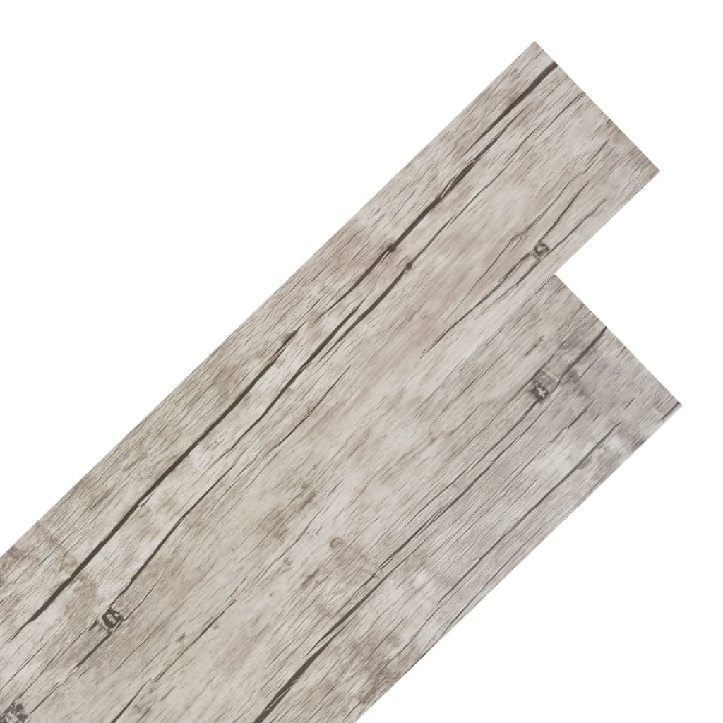 vidaXL Plăci pardoseală autoadezive stejar decolorat 5,02 m², 2 mm PVC vidaXL Plăci pardoseală autoadezive stejar decolorat 5,02 m², 2 mm PVC