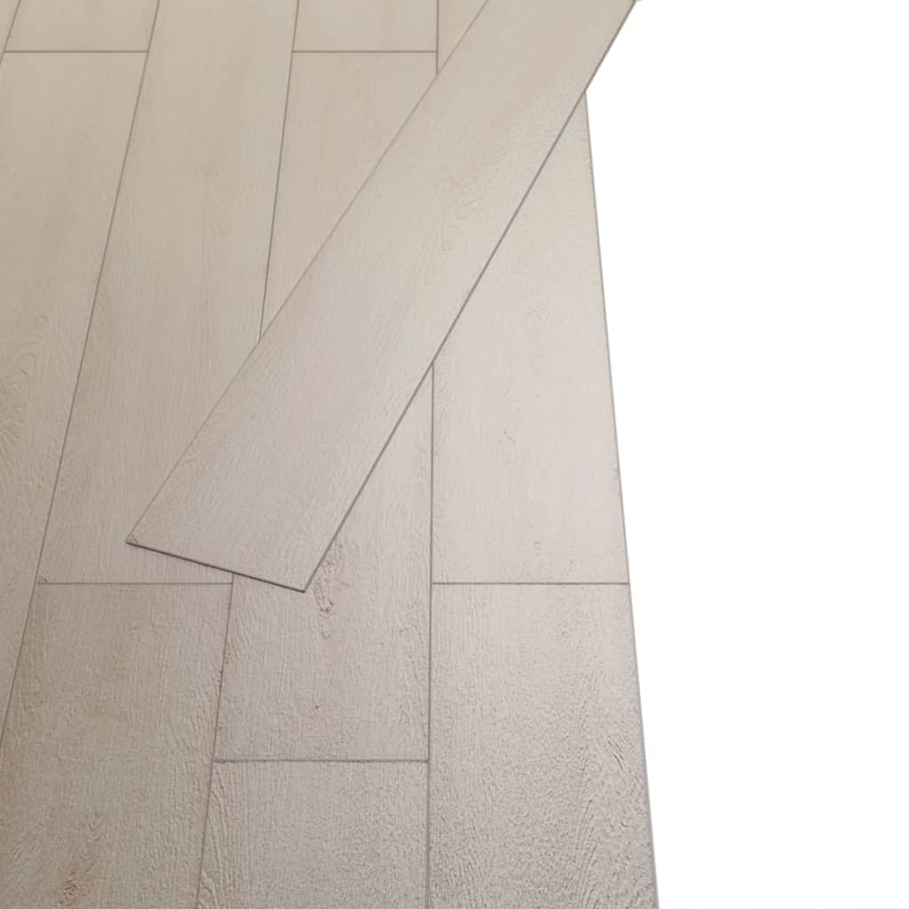 vidaXL Plăci pardoseală autoadezive stejar clasic alb 5,02 m² 2 mm PVC vidaXL Plăci pardoseală autoadezive stejar clasic alb 5,02 m² 2 mm PVC