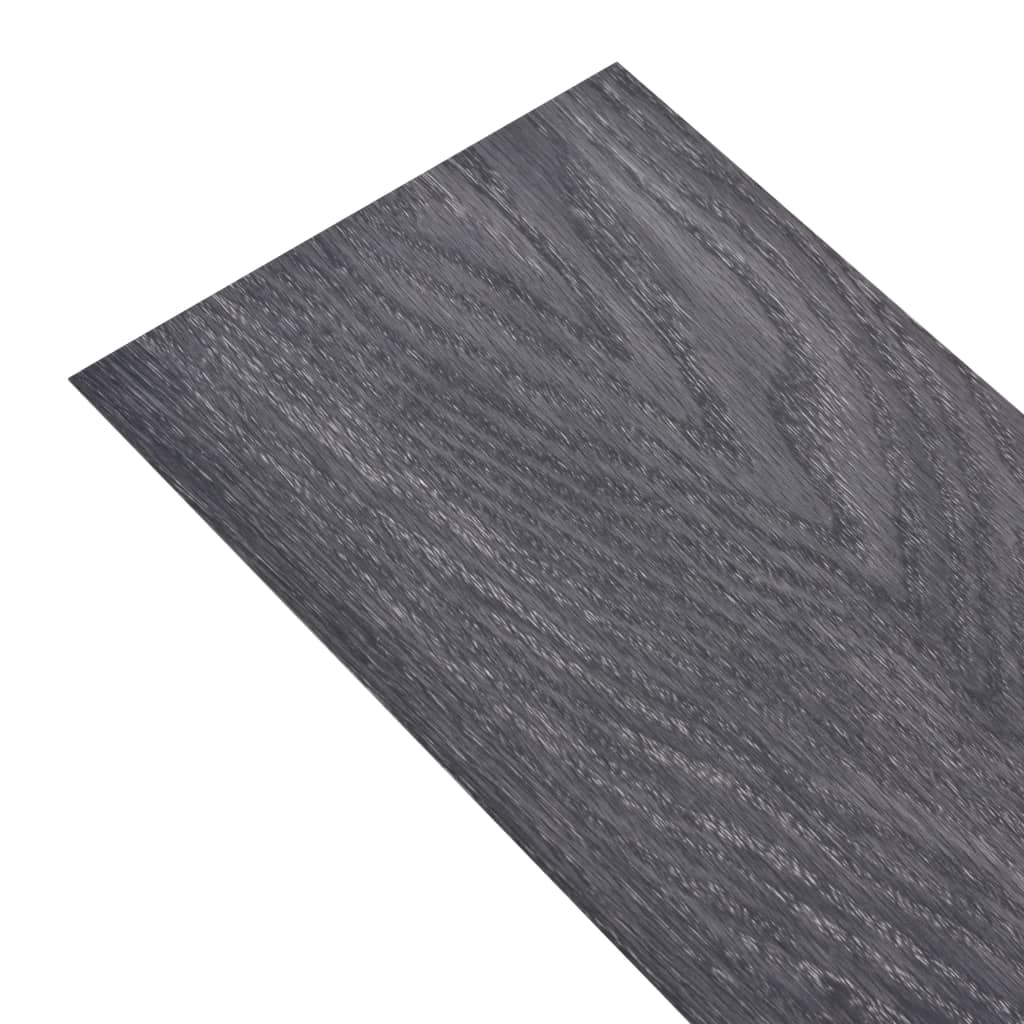 vidaXL Plăci de pardoseală autoadezive, negru și alb 5,02 m², 2 mm PVC vidaXL Plăci de pardoseală autoadezive, negru și alb 5,02 m², 2 mm PVC