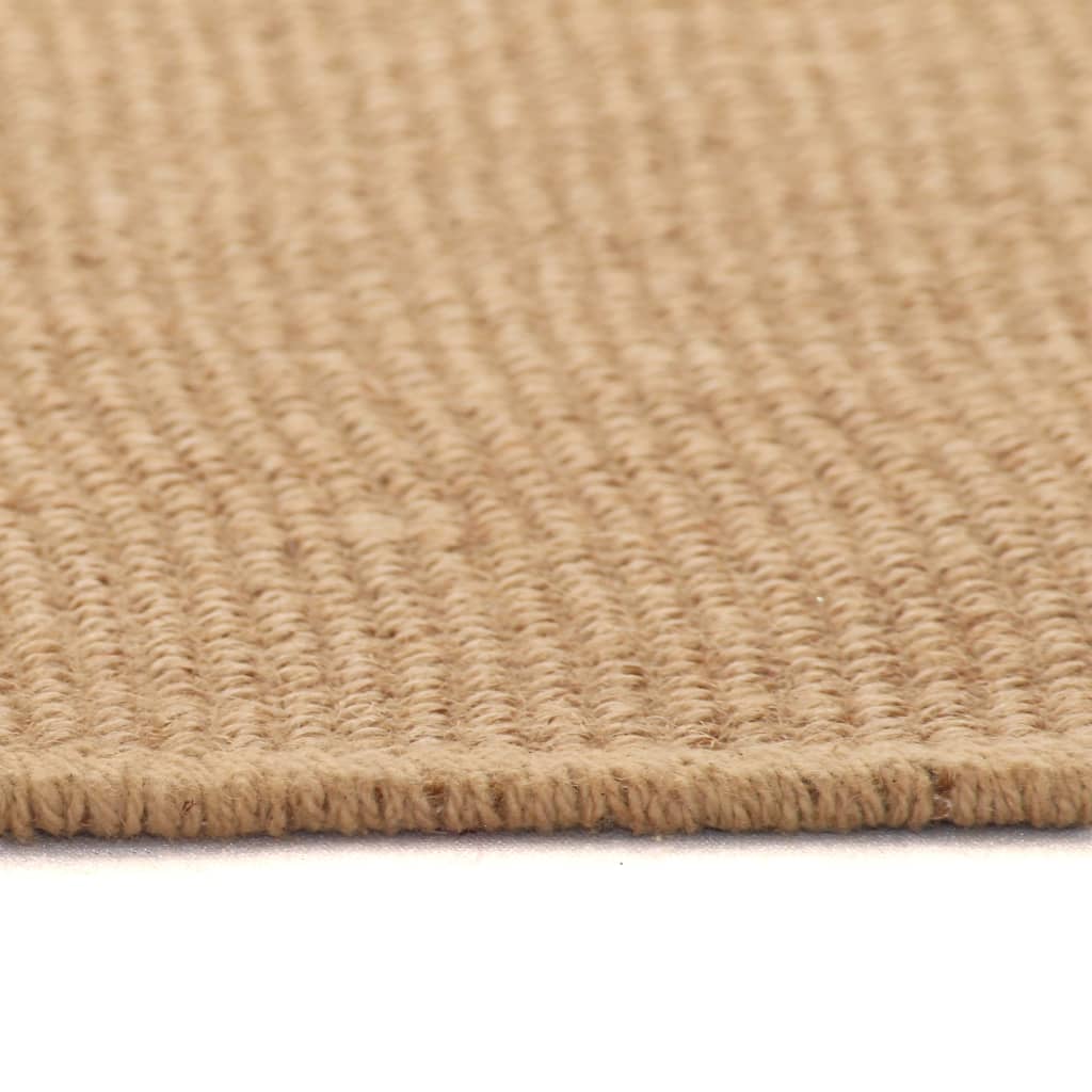 vidaXL Covor de iută cu spate din latex, 80 x 160 cm, natural vidaXL Covor de iută cu spate din latex, 80 x 160 cm, natural