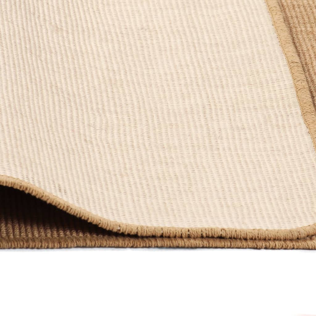 vidaXL Covor de iută cu spate din latex, 80 x 160 cm, natural vidaXL Covor de iută cu spate din latex, 80 x 160 cm, natural