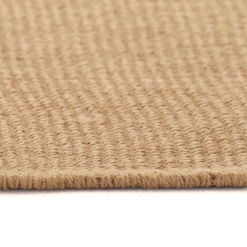 vidaXL Covor de iută cu spate din latex, 120 x 180 cm, natural vidaXL Covor de iută cu spate din latex, 120 x 180 cm, natural