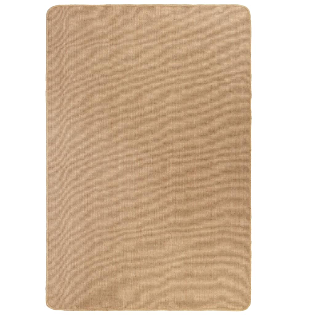 vidaXL Covor de iută cu spate din latex, 160 x 230 cm, natural vidaXL Covor de iută cu spate din latex, 160 x 230 cm, natural