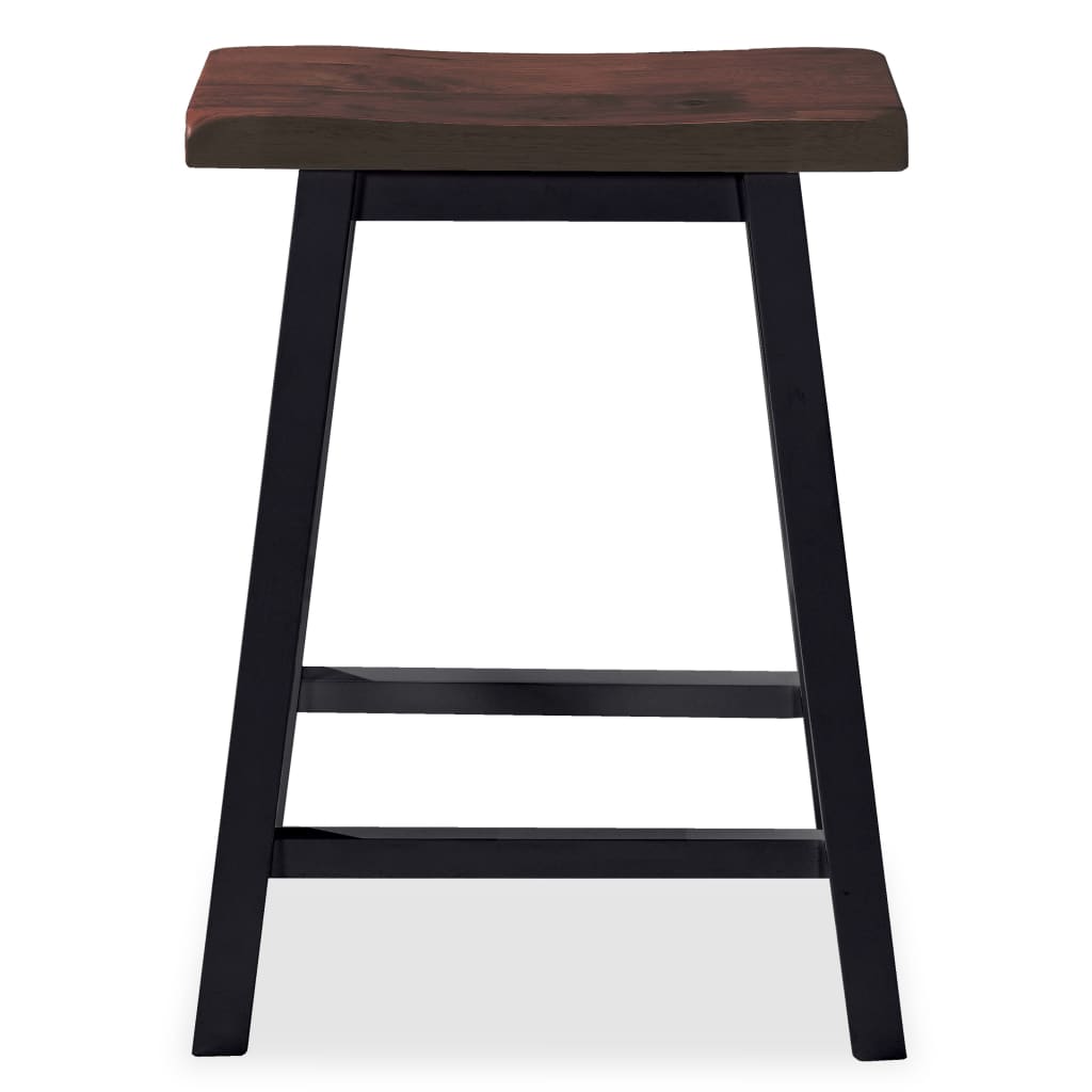 vidaXL Set mobilier de bar, 3 piese, MDF, negru vidaXL Set mobilier de bar, 3 piese, MDF, negru