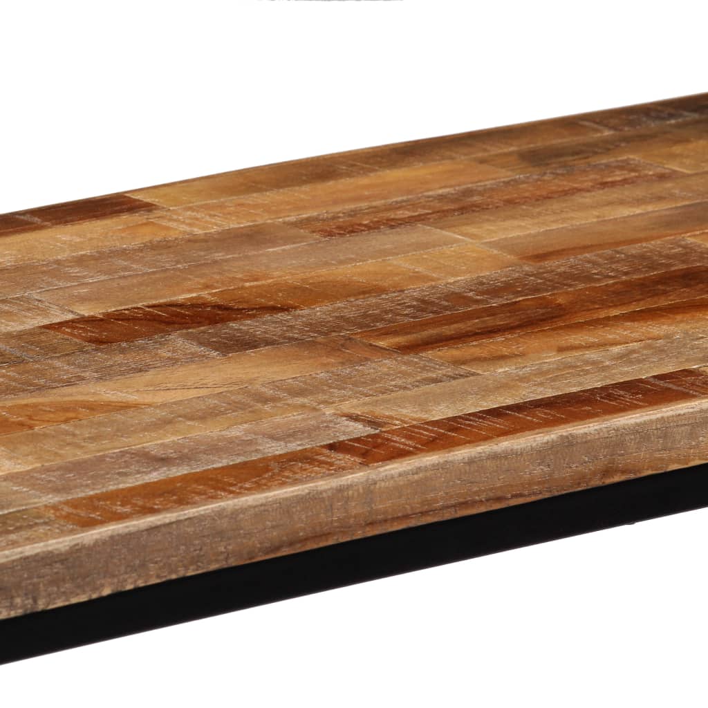 vidaXL Masă consolă, lemn masiv de tec reciclat, 90 x 30 x 76 cm