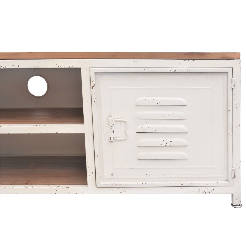 vidaXL Comodă TV 120 x 30 x 40 cm, alb