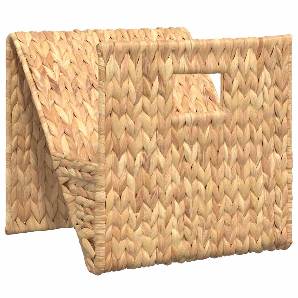vidaXL Suport pentru reviste, 31x31x31 cm, zambilă de apă vidaXL Suport pentru reviste, 31x31x31 cm, zambilă de apă