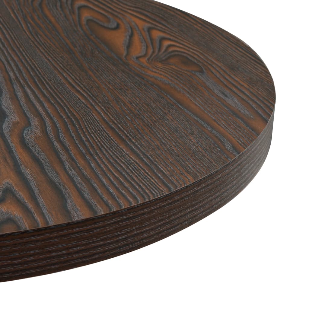 vidaXL Masă bistro, MDF și oțel, rotundă, 60x75 cm, Cenușiu închis vidaXL Masă bistro, MDF și oțel, rotundă, 60x75 cm, Cenușiu închis