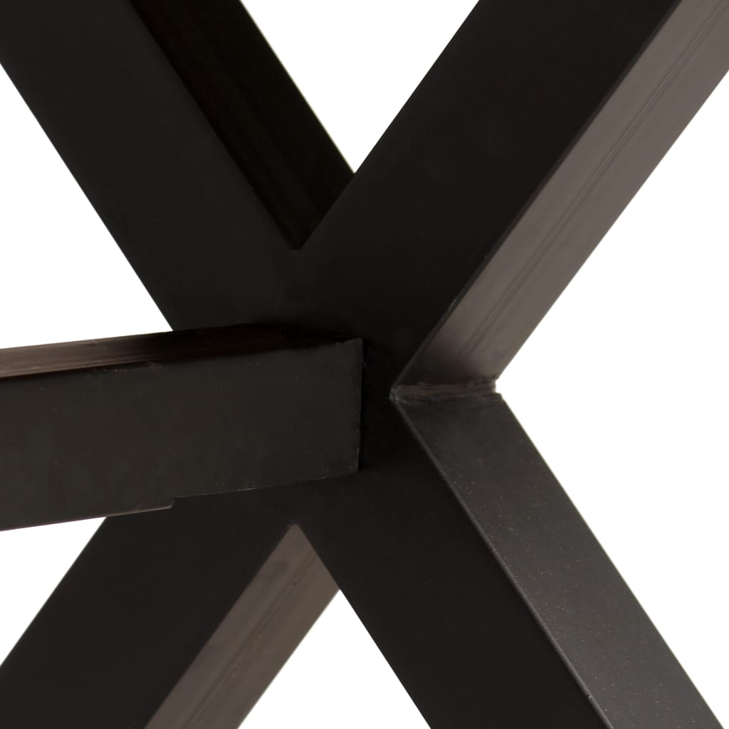vidaXL Masă sufragerie Lemn masiv de salcâm și mango 180x90x76 cm