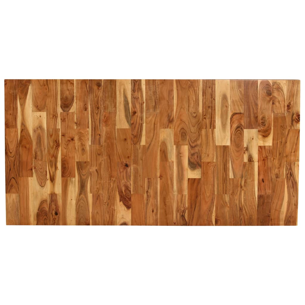 vidaXL Masă sufragerie Lemn masiv de salcâm și mango 180x90x76 cm