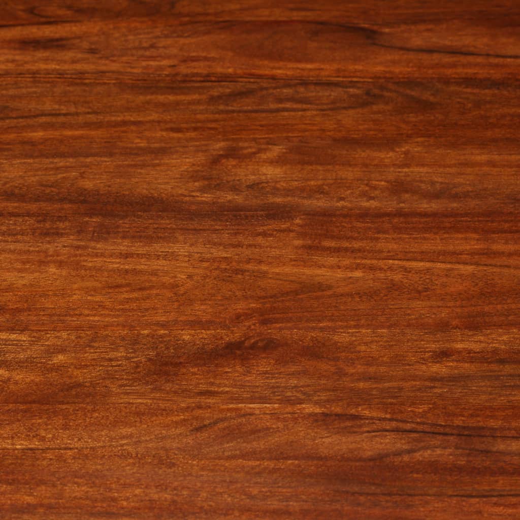 vidaXL Masă bucătărie, lemn masiv acacia cu finisaj tip miere 120x76cm