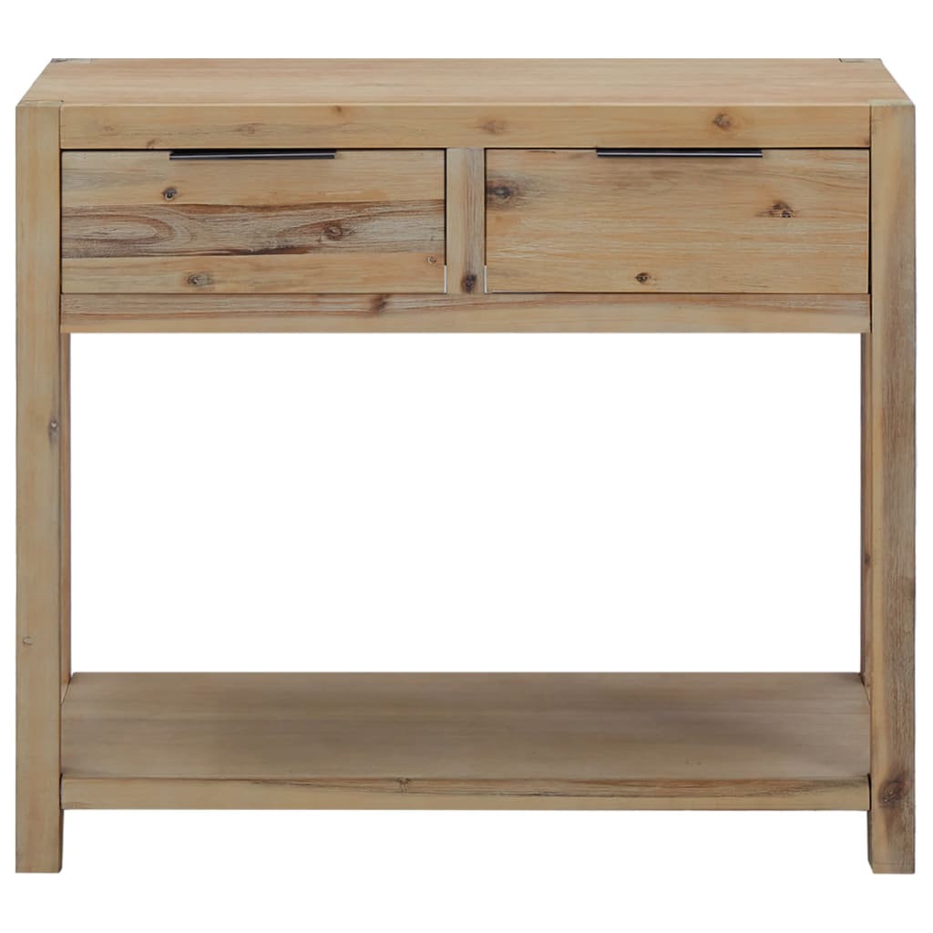 vidaXL Masă consolă, 82x33x73 cm, lemn masiv de acacia vidaXL Masă consolă, 82x33x73 cm, lemn masiv de acacia