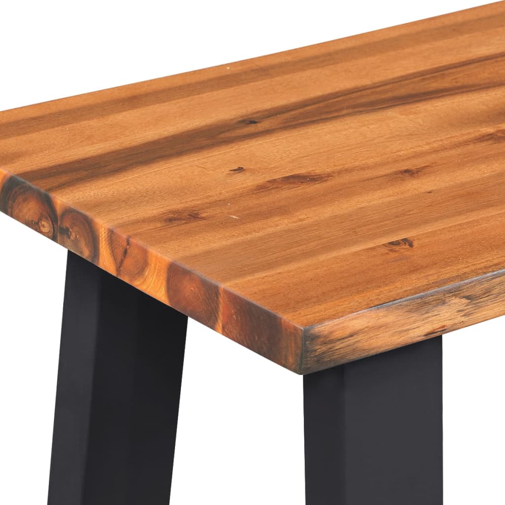 vidaXL Bancă din lemn masiv de acacia, 160 cm